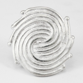 Large Spiral Ring